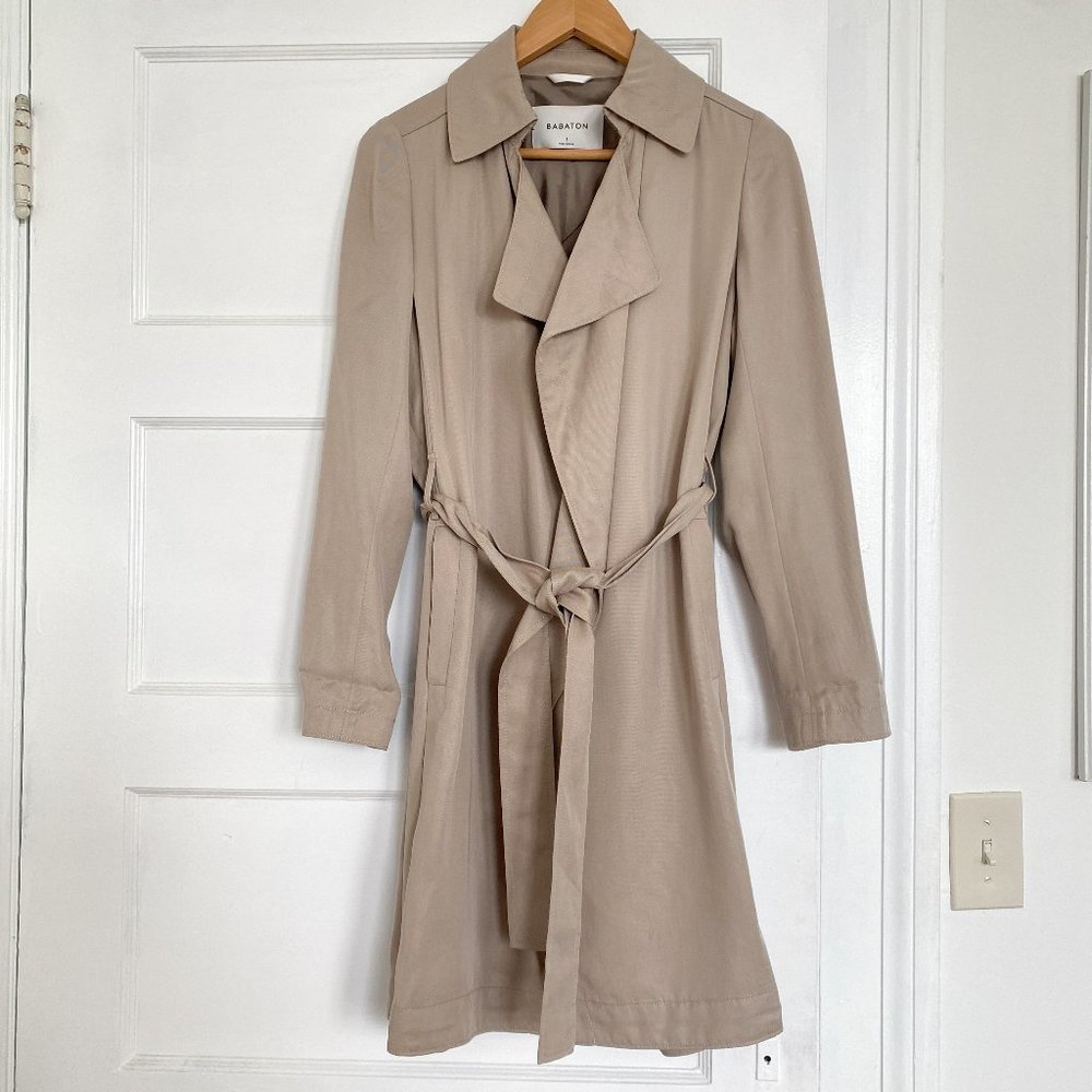 Babaton - Maximo Trench Coat (Concrete)